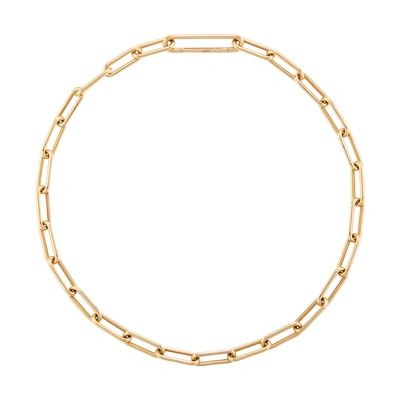 Shop G. Label Deven Link Necklace In Yellow Gold