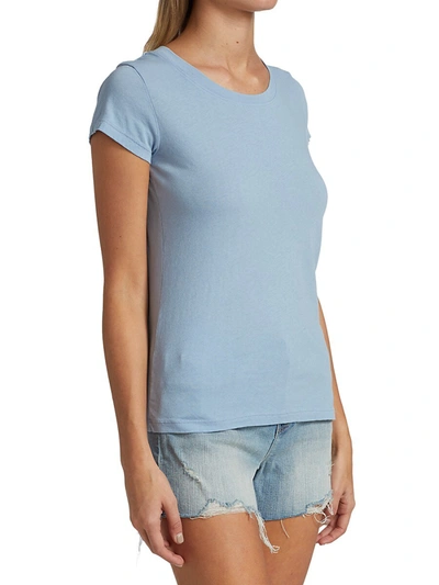 Shop L Agence Cory High-low Tee In Petal