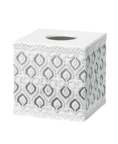 Shop Popular Bath Monaco Tissue Box In White