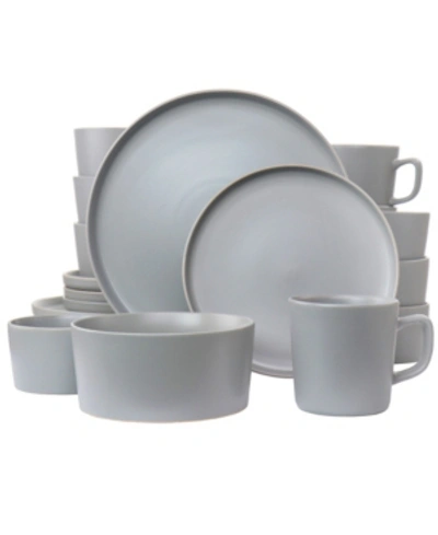 Elama Luxmatte Matte Dinnerware Set Of 20 Pieces In Light Pastel