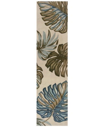 Kas Sparta Florea 3182 Ivory 2'6" X 10' Runner Area Rug In 3182 Ivory
