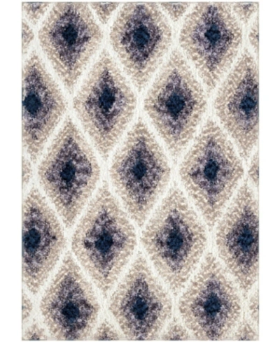 Shop Jennifer Adams Home Orian Cotton Tail Ikat Diamond Multi 7'10" X 10'10" Area Rug In Beige
