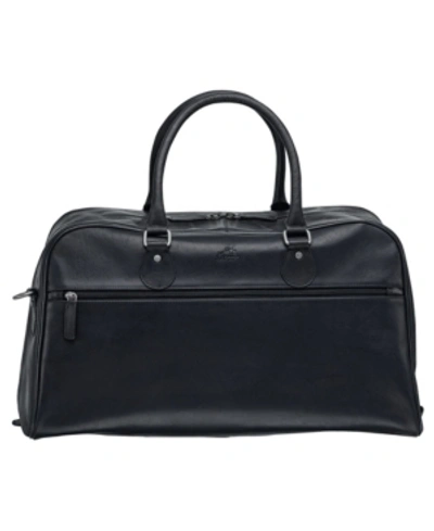 Shop Mancini Men's Classic Duffle Bag In Black