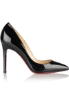 CHRISTIAN LOUBOUTIN The Pigalle 100 Patent-Leather Pumps