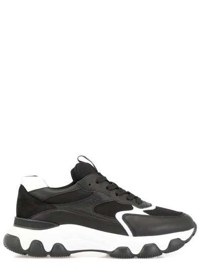 Shop Hogan Hyperactive Chunky Sneakers In Black