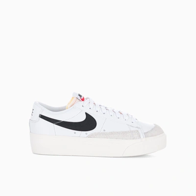 Shop Nike Blazer Low Platform Sneakers In White