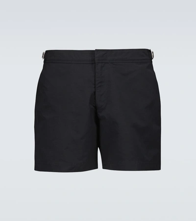 Shop Orlebar Brown Setter Swim Shorts In Black