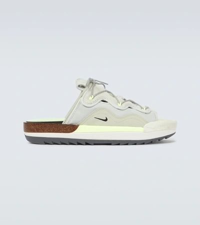 Shop Nike Offline 2.0 Sandals In Neutrals