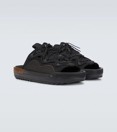 Shop Nike Offline 2.0 Sandals In Black
