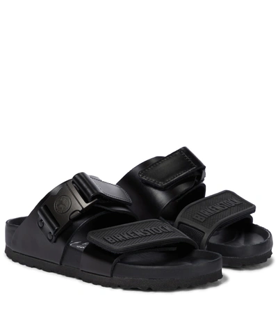 Shop Rick Owens X Birkenstock Phlegethon Rotterdam Sandals In Black