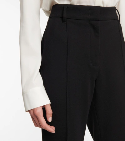 Shop Dorothee Schumacher Emotional Essence Flared Pants In Black
