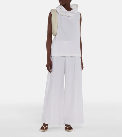 Shop The Row Galya Cotton Top In White