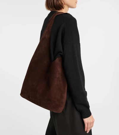 Shop The Row Bindle Three Leather Tote In Brown