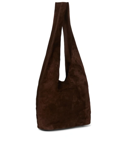 Shop The Row Bindle Three Leather Tote In Brown