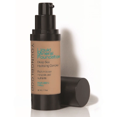 Shop Youngblood Liquid Mineral Foundation In Suntan