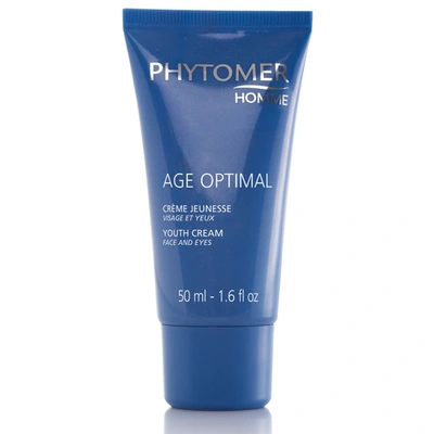 Shop Phytomer Homme Age Optimal Youth Cream Face And Eyes