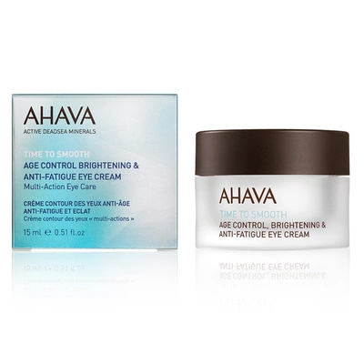 Shop Ahava Age Control Brightening And Anti-fatigue Eye Cream