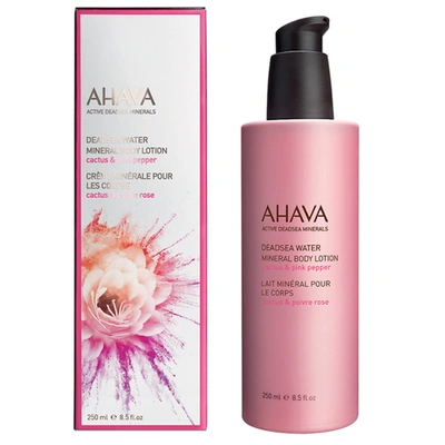 Shop Ahava Mineral Botanic Body Lotion Cactus & Pink Pepper