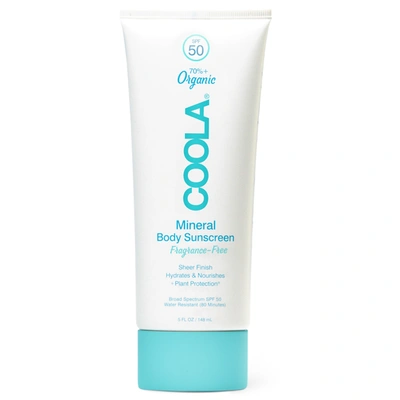 Shop Coola Mineral Body Sunscreen Lotion Spf50 - Fragrance Free