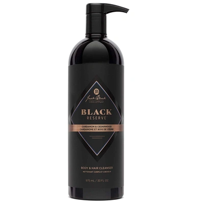 Shop Jack Black Black Reserve Body & Hair Cleanser