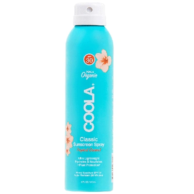 Shop Coola Classic Body Sunscreen Spray Spf 30 - Tropical Coconut