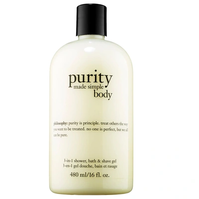 Shop Philosophy Purity Made Simple Body 3-in-1 Shower Bath & Shave Gel