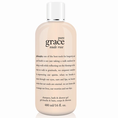 Shop Philosophy Pure Grace Nude Rose Shower Gel