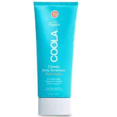 Shop Coola Classic Body Sunscreen Lotion Spf 70 - Peach Blossom