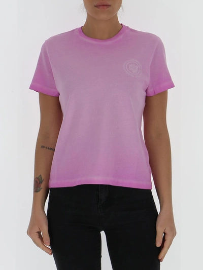Shop Opening Ceremony Logo Embroidered T In Pink