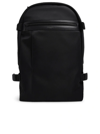 Shop Saint Laurent City Trekking Backpack In Black