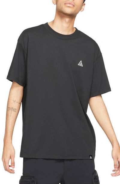 Shop Nike Acg Performance T-shirt In Black