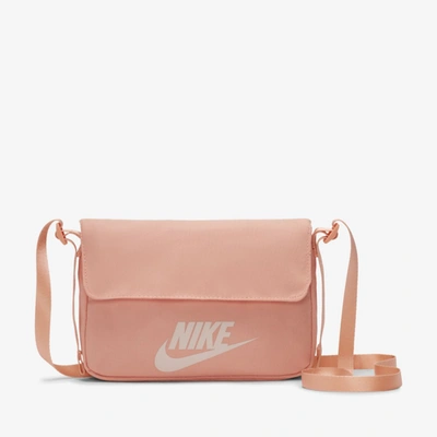Shop Nike Sportswear Women's Futura 365 Crossbody Bag In Apricot Agate,apricot Agate,orange Pearl