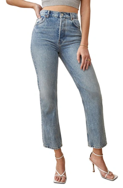 Shop Reformation Cynthia High Waist Relaxed Jeans In Tangier