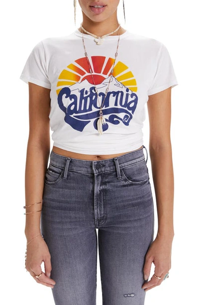 Shop Mother The Boxy Goodie Goodie Supima® Cotton Tee In California