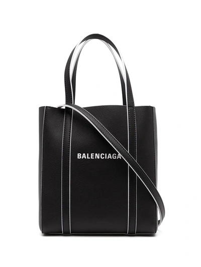 Shop Balenciaga Everyday Xxs Tote Bag In Schwarz