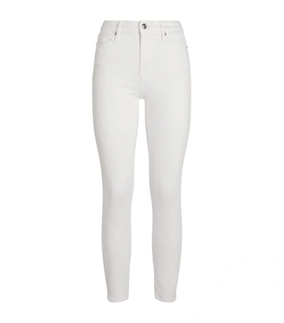 Shop Good American Good Legs Cropped Skinny Jeans In White