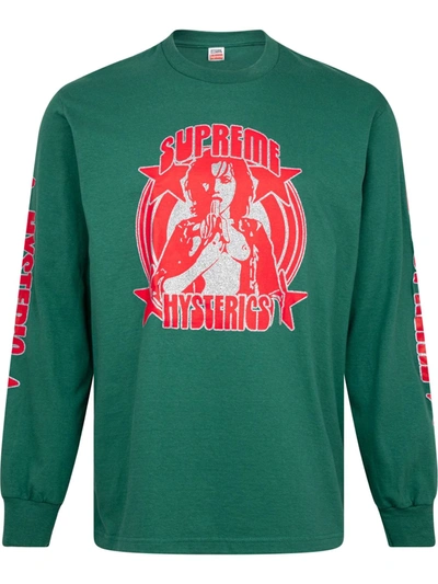 Supreme X Hysteric Glamour T-shirt In Green