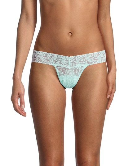 Shop Hanky Panky Xoxo Boxed Lace Thong In Bride Squad