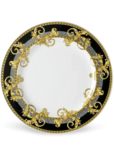 Shop Versace Prestige Gala Porcelain Plate (27cm) In Weiss