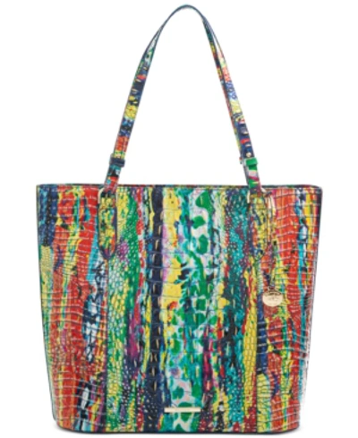 Shop Brahmin Abigail Leather Tote In Energy Melbourne