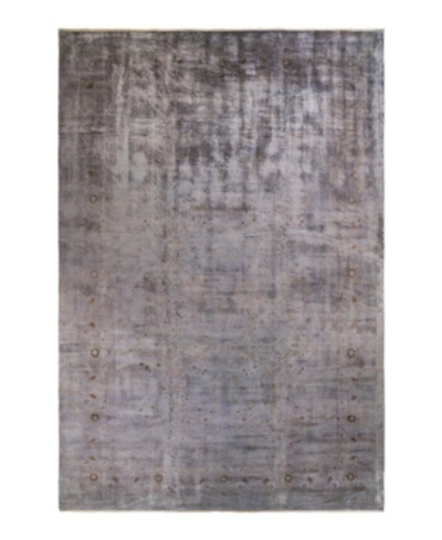 Shop Adorn Hand Woven Rugs Vibrance M1706 12'2" X 18'3" Area Rug In Silver-tone