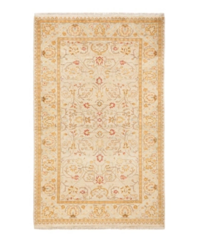 Shop Adorn Hand Woven Rugs Mogul M1583 3'2" X 5'1" Area Rug In Ivory