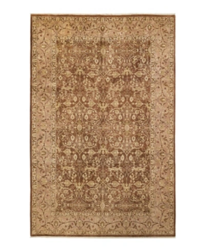 Shop Adorn Hand Woven Rugs Mogul M1180 6' X 9'4" Area Rug In Gold-tone
