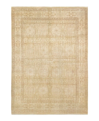 Shop Adorn Hand Woven Rugs Mogul M1721 6' X 8'7" Area Rug In Ivory
