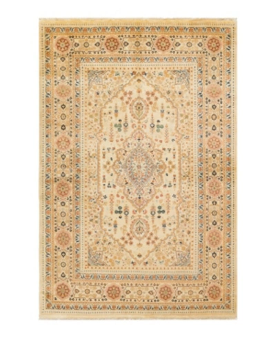 Shop Adorn Hand Woven Rugs Closeout!  Mogul M1165 6' X 9'3" Area Rug In Ivory