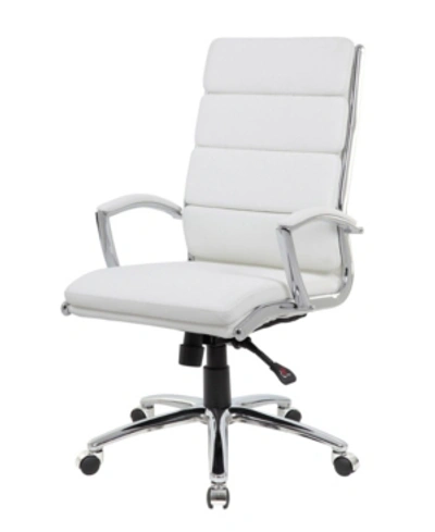 Shop Boss Office Products Executive Chair In White