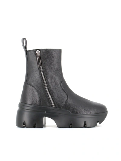 Shop Giuseppe Zanotti Ankle Boot Apocalypse Zip In Black