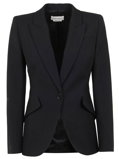 Shop Alexander Mcqueen Jacket Blazer In Black