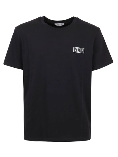 Shop Valentino T-shirt Jersey Regular Vltn In No Nero