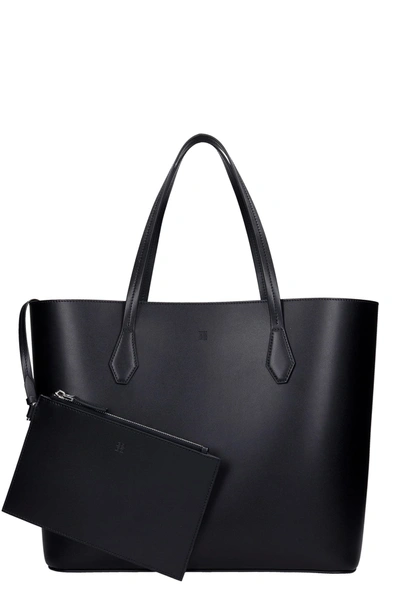 Shop Givenchy Tote In Black Leather